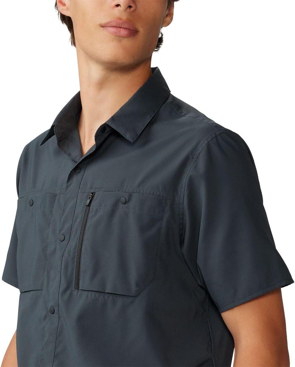 imageMountain Hardwear Mens Trail Sender Short SleeveDark Storm