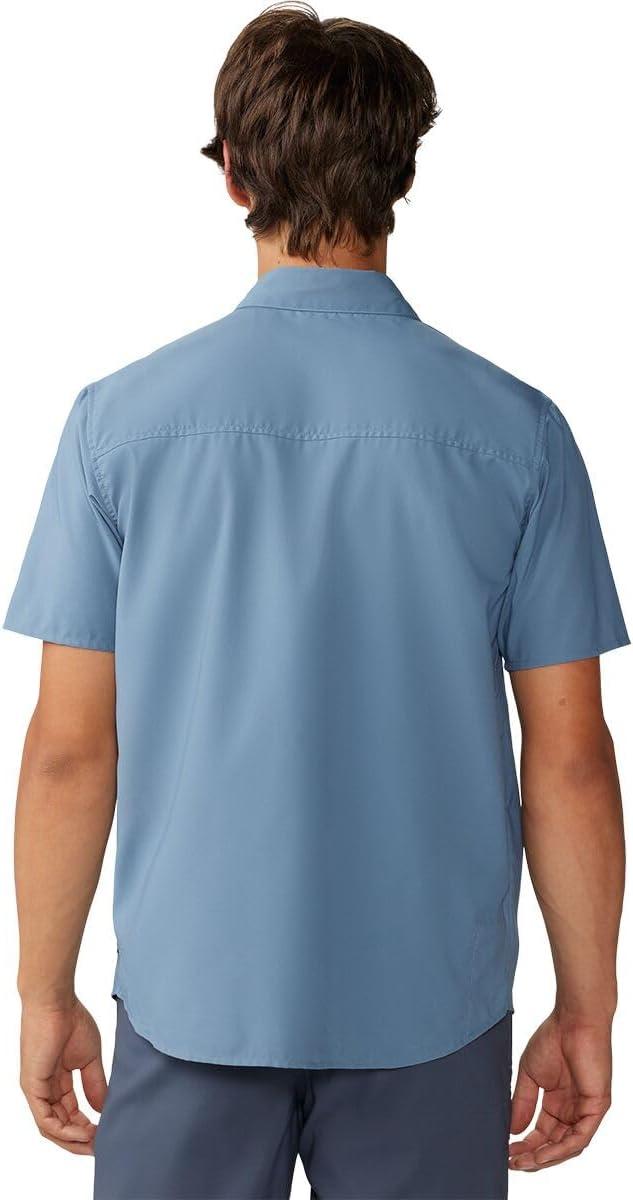 imageMountain Hardwear Mens Trail Sender Short SleeveLight Zinc  Blue Slate