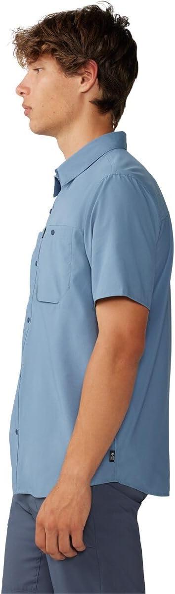 imageMountain Hardwear Mens Trail Sender Short SleeveLight Zinc  Blue Slate