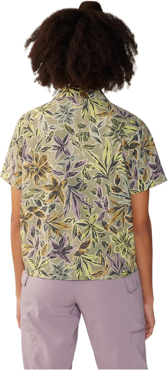 imageMountain Hardwear Womens Trail Sender Short SleeveMantis Green Floral Print