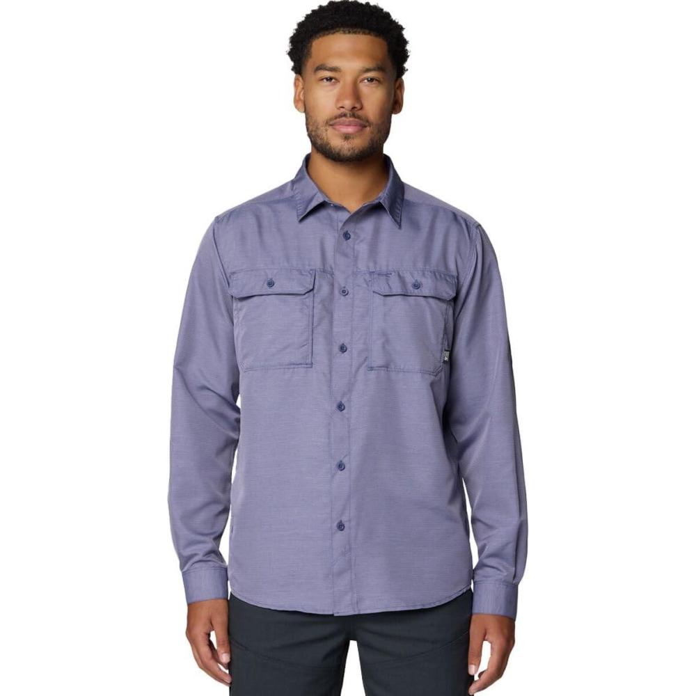 imageMountain Hardwear Mens Canyon Long Sleeve ShirtDusted Sky