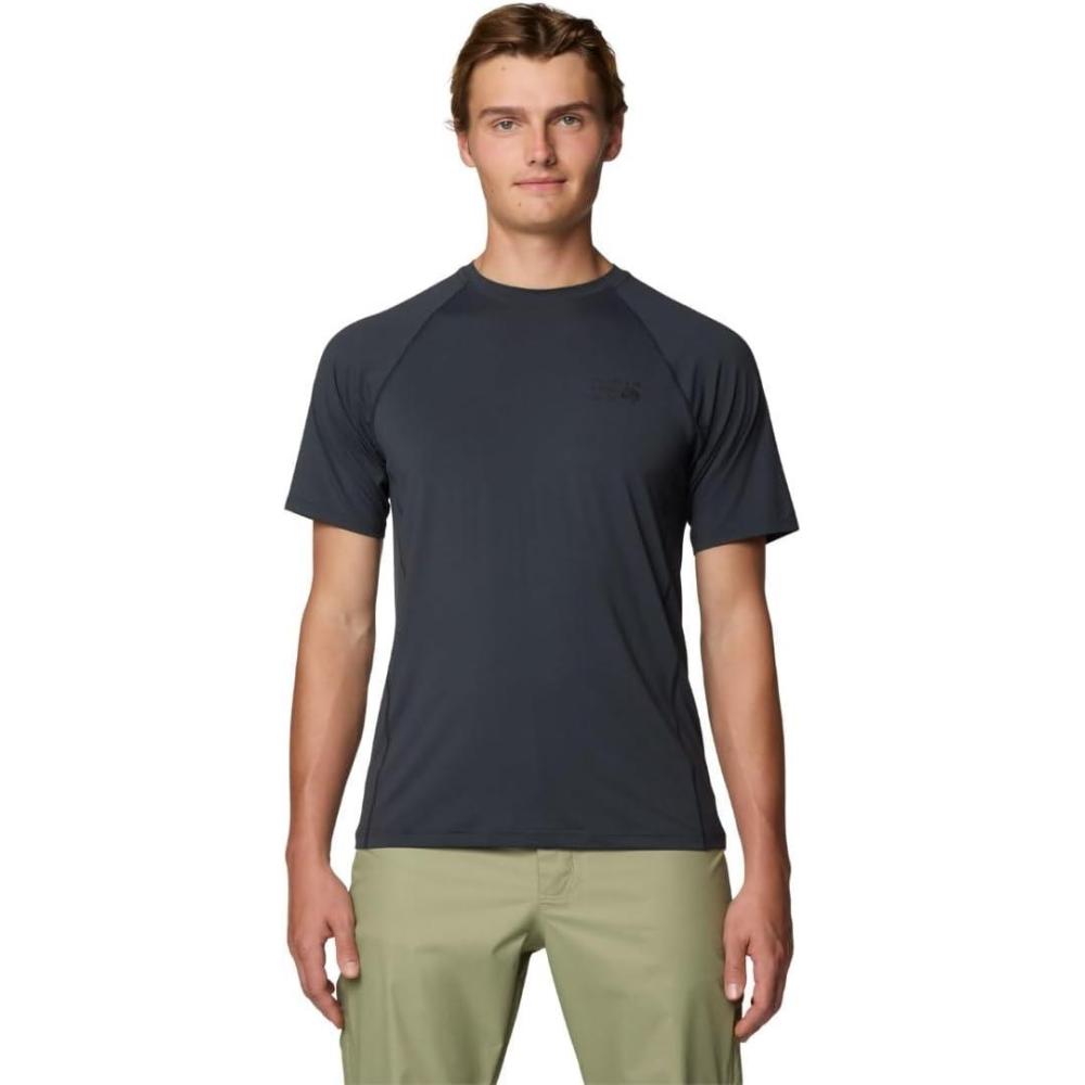 imageMountain Hardwear Mens Crater Lake Short SleeveDark Storm