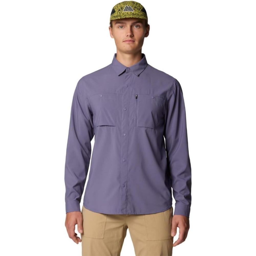 imageMountain Hardwear Mens Standard Trail Sender Long SleeveDusted Sky