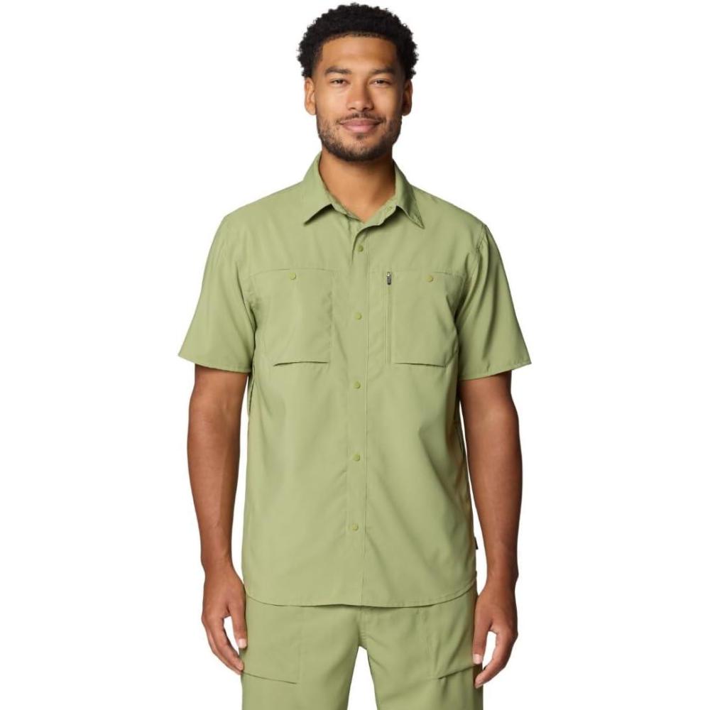 imageMountain Hardwear Mens Trail Sender Short SleeveLight Cactus