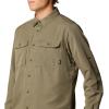imageMountain Hardwear Mens Canyon Long Sleeve ShirtStone Green