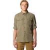 imageMountain Hardwear Mens Canyon Long Sleeve ShirtStone Green