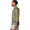 imageMountain Hardwear Mens Crater Lake Hoody for Hiking Camping Backpacking and Casual WearAdriatic Blue Spore Dye Print