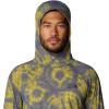 imageMountain Hardwear Mens Crater Lake Hoody for Hiking Camping Backpacking and Casual WearAdriatic Blue Spore Dye Print