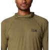 imageMountain Hardwear Mens Crater Lake Hoody for Hiking Camping Backpacking and Casual WearCombat Green