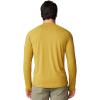 imageMountain Hardwear Mens Crater Lake Long Sleeve Crew Shirt for Hiking Camping Outdoor Adventures and Casual WearDark Bolt