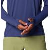 imageMountain Hardwear Mens Crater Lake Long Sleeve Crew Shirt for Hiking Camping Outdoor Adventures and Casual WearLapis Dusk