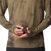 imageMountain Hardwear Mens Crater Lake Long Sleeve Crew Shirt for Hiking Camping Outdoor Adventures and Casual WearRaw Clay Clouds Dye Print