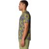 imageMountain Hardwear Mens Crater Lake Short SleeveAdriatic Blue Spore Dye Print