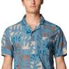 imageMountain Hardwear Mens Trail Sender Printed ShirtBlue