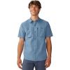imageMountain Hardwear Mens Trail Sender Short SleeveLight Zinc  Blue Slate