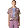 imageMountain Hardwear Womens Trail Sender Short SleeveWarm Ash Meadows Print