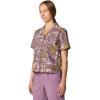imageMountain Hardwear Womens Trail Sender Short SleeveWarm Ash Meadows Print