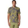 imageMountain Hardwear Mens Crater Lake Short SleeveAdriatic Blue Spore Dye Print