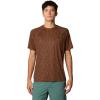 imageMountain Hardwear Mens Crater Lake Short SleeveWarm Ash Digidaze Print