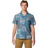 imageMountain Hardwear Mens Trail Sender Printed ShirtBlue