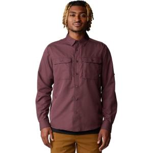 imageMountain Hardwear Mens Canyon Long Sleeve ShirtBlackberry