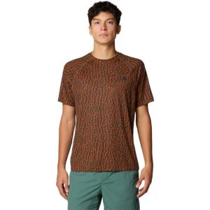 imageMountain Hardwear Mens Crater Lake Short SleeveWarm Ash Digidaze Print