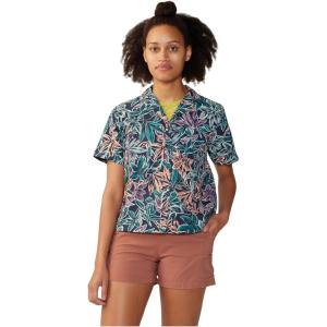 imageMountain Hardwear Womens Trail Sender Short SleeveDark Zinc Floral Print