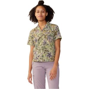 imageMountain Hardwear Womens Trail Sender Short SleeveMantis Green Floral Print