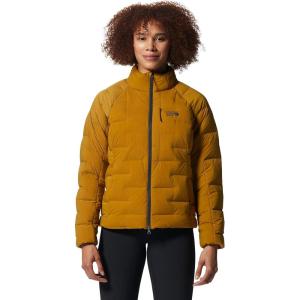 imageMountain Hardwear Womens StretchDown HighHip JacketOlive Gold