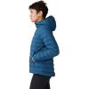 imageMountain Hardwear Womens Deloro Down Full Zip HoodyDark Caspian  New 2024