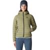 imageMountain Hardwear Womens Deloro Down Full Zip HoodyMantis Green  New 2024