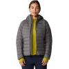 imageMountain Hardwear Womens Deloro Down Full Zip HoodySediment  New 2024