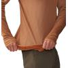 imageMountain Hardwear Mens Airmesh Long Sleeve CrewCopper Clay