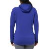 imageMountain Hardwear Womens Polartec Power Grid Full Zip HoodyKlein Blue Heather