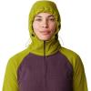 imageMountain Hardwear Womens Summit Grid Half ZipBlackberry  Python Green