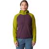 imageMountain Hardwear Womens Summit Grid Half ZipBlackberry  Python Green