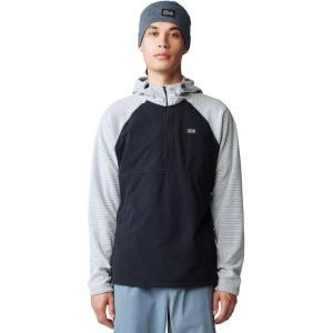 imageMountain Hardwear Mens Summit Grid HoodyBlack  Glacial