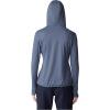 imageMountain Hardwear Womens Crater Lake Long Sleeve Hoody for Hiking Camping Backpacking and Casual WearBlue Slate