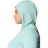 imageMountain Hardwear Womens Crater Lake Long Sleeve Hoody for Hiking Camping Backpacking and Casual WearMineral Spring
