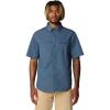 imageMountain Hardwear Mens Stryder Short Sleeve ShirtMoon Blue Ripstop