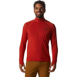 imageMountain Hardwear Mens Crater Lake 12 ZipDesert Red