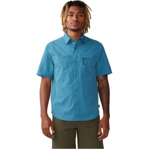 imageMountain Hardwear Mens Stryder Short Sleeve ShirtCaspian