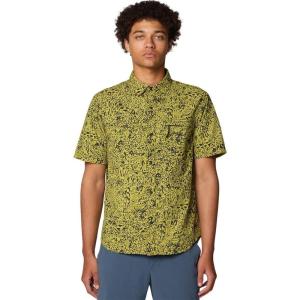 imageMountain Hardwear Mens Stryder Short Sleeve ShirtMoon Moss Forager Print