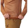 imageMountain Hardwear Mens Airmesh 12 Zip Jacket for Hiking Rock Climbing and Backpacking  QuickDrying and LightweightCopper Clay