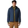 imageMountain Hardwear Mens Deloro Down Full Zip HoodyMoon Blue