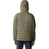 imageMountain Hardwear Mens Deloro Down Full Zip HoodyStone Green  New 2024