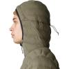 imageMountain Hardwear Mens Deloro Down Full Zip HoodyStone Green  New 2024