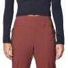 imageMountain Hardwear Womens Dynama High Rise Ankle Pant for Hiking Exercise Outdoor Adventures and Casual WearBourbon Brown