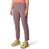 imageMountain Hardwear Womens Dynama High Rise Ankle Pant for Hiking Exercise Outdoor Adventures and Casual WearWarm Ash