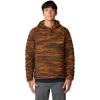 imageMountain Hardwear Mens StretchDown Light Pullover HoodyIron Oxide Stria Print